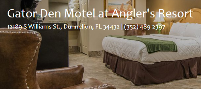 Gator Den Motel at Angler's Resort